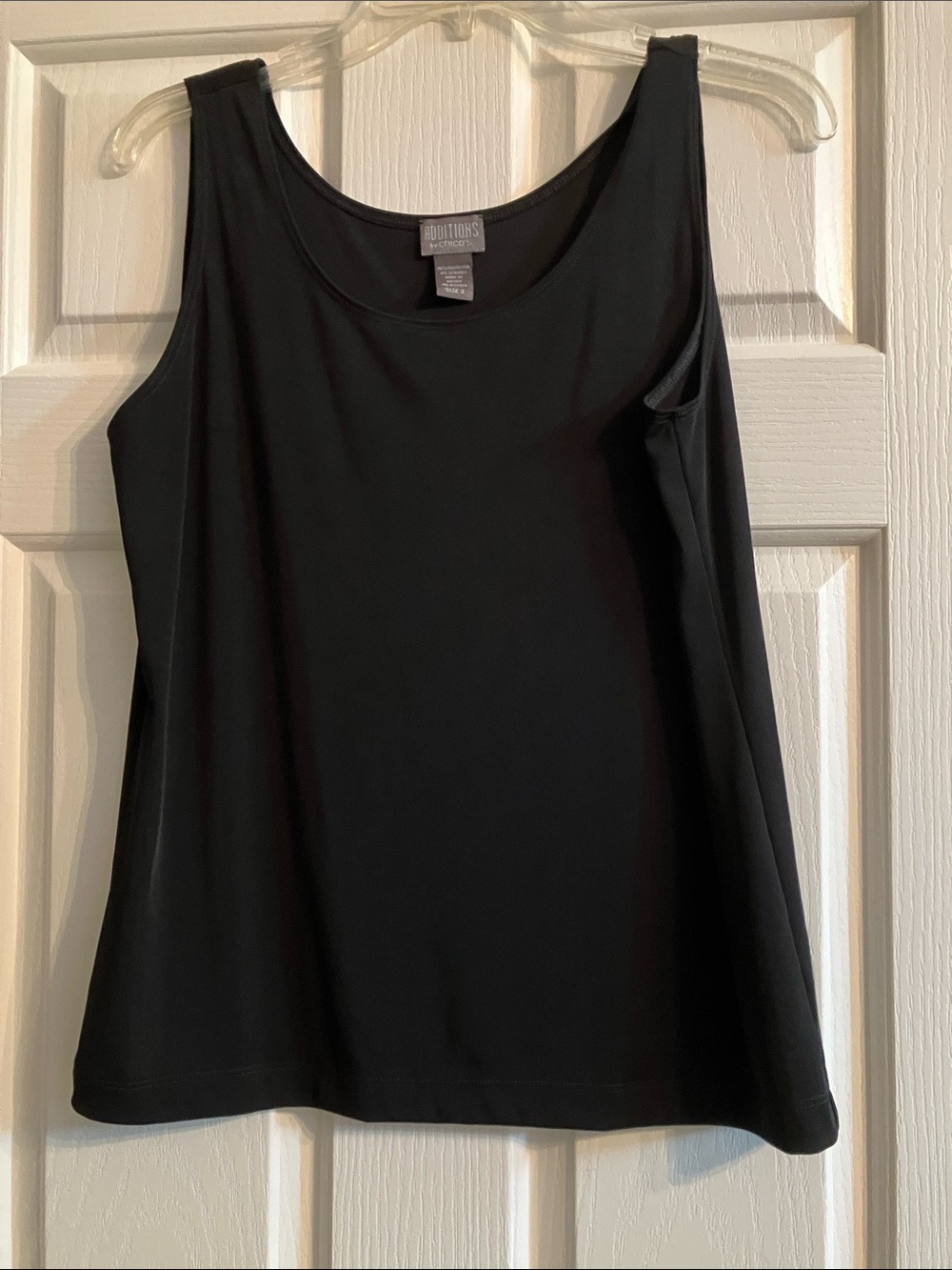 Chico’s Black Scoop Neck Tank Top